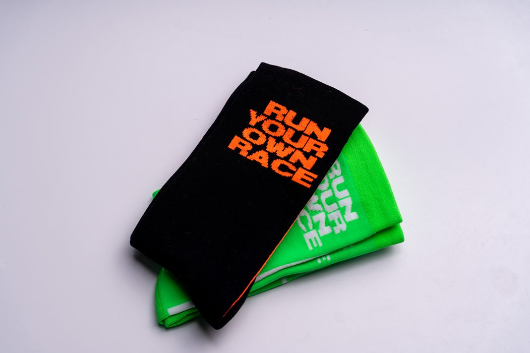 Meia de Corrida e Treino Run Your Own Race | Meioca